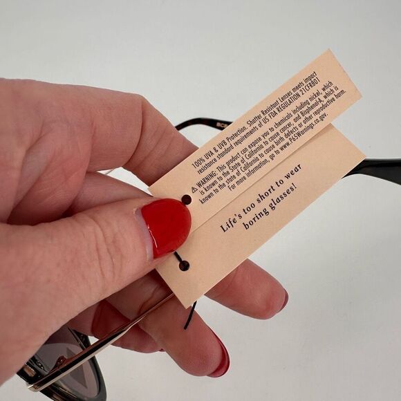 NWT BCBGeneration 1028 651 Womens Cat Eye Full Rim Sunglasses Blush Demi - Picture 10 of 11